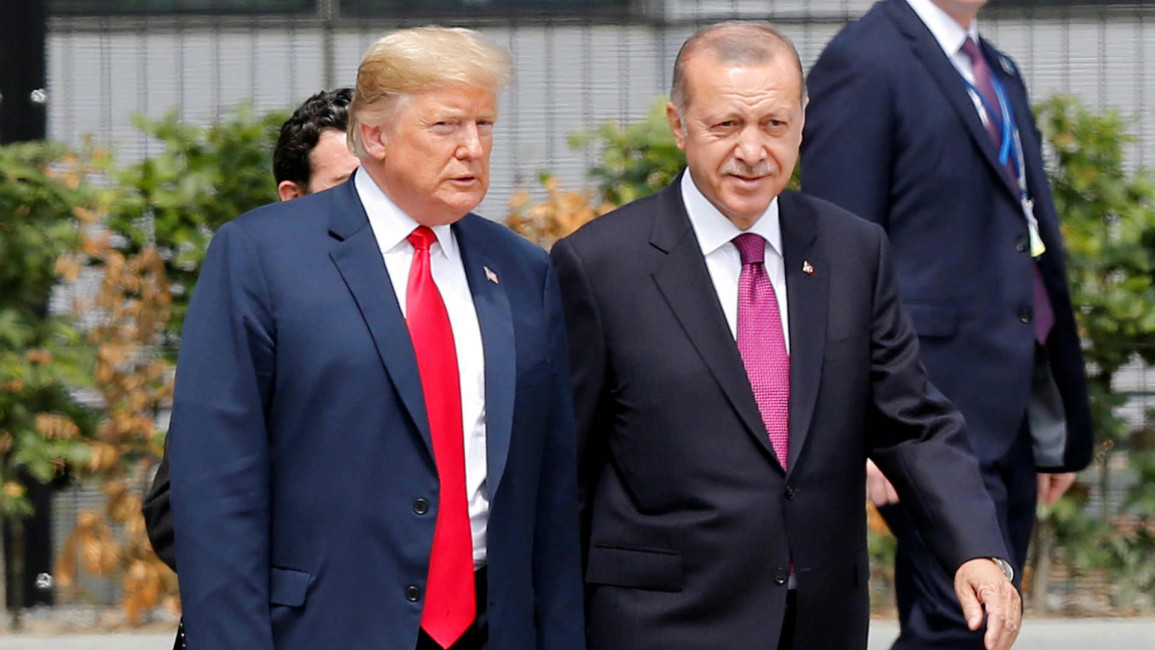 Trump Erdogan - Getty