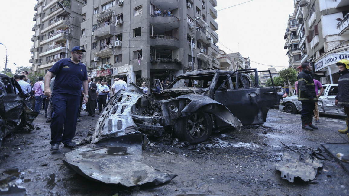 Hisham Barakat bomb Egypt ANADOLU