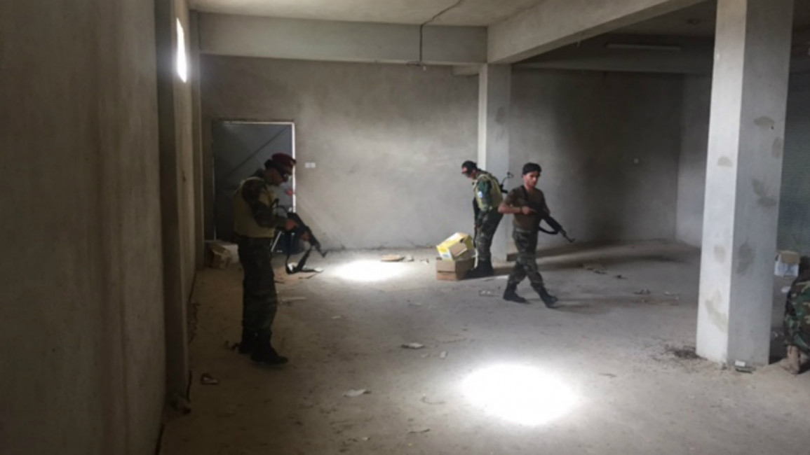 Peshmerga fighters