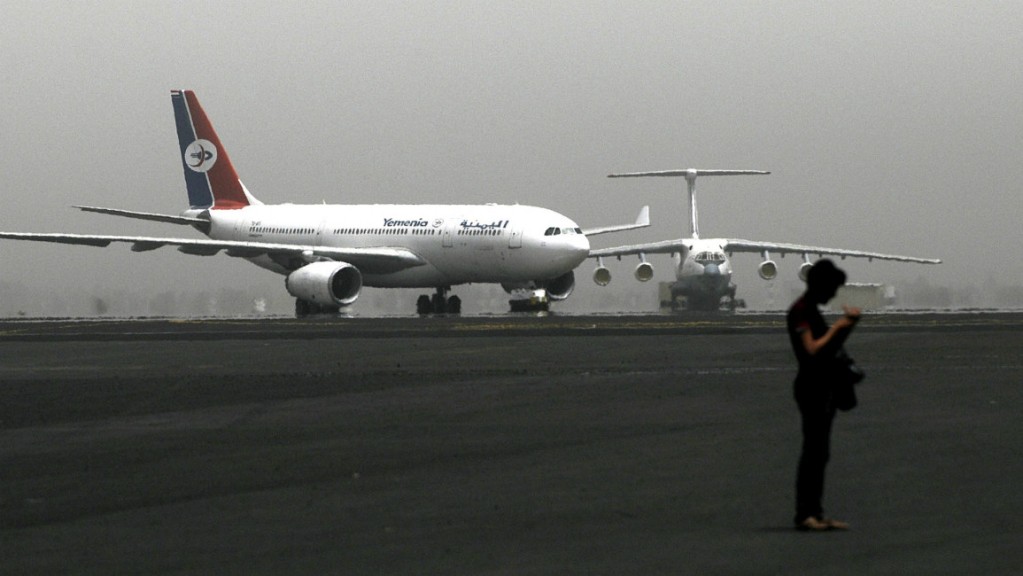 Yemen airport Anadolu