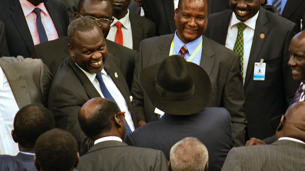 South Sudan peace deal AFP