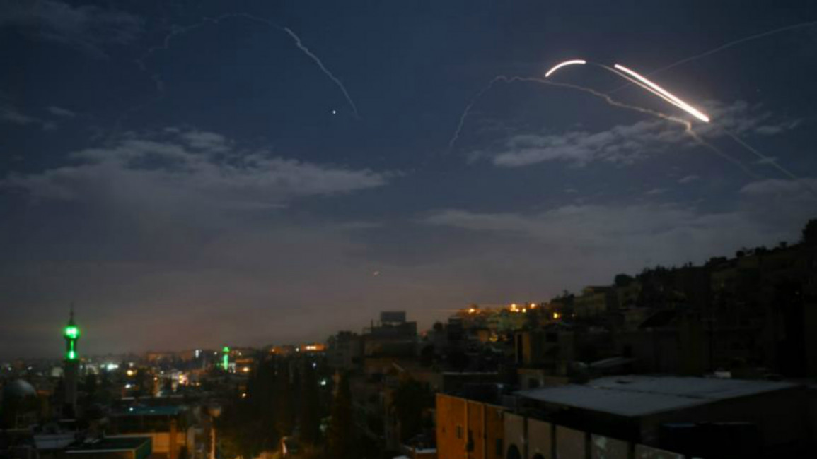 Israel syria strikes -- getty