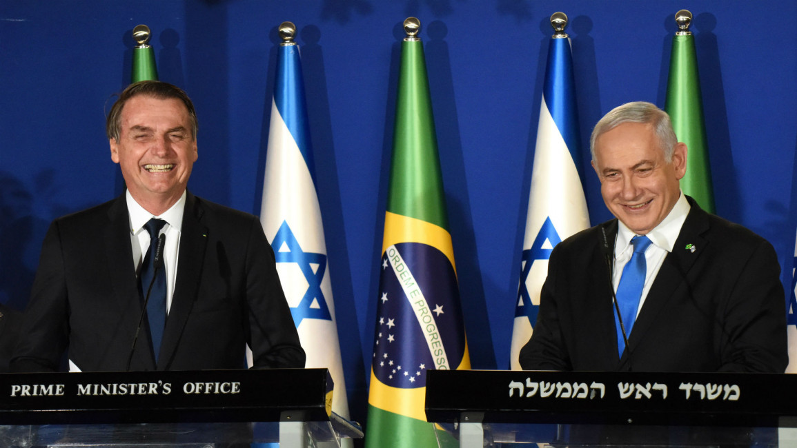 Netanyahu - Bolsonaro - Getty