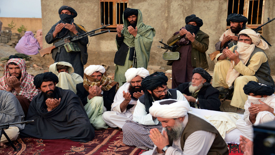 Taliban leaders AFP