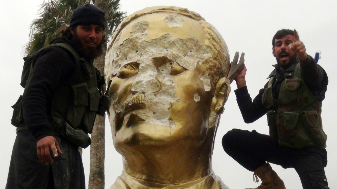 Idlib Hafez al-Assad Syria [AFP]