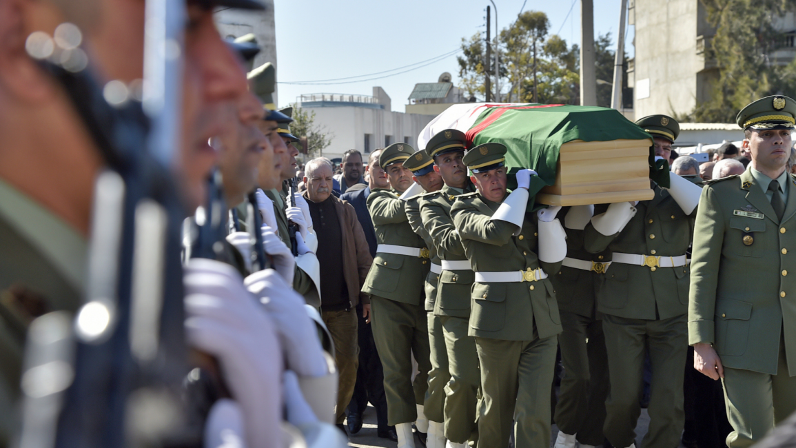 Algeria Soldier Funeral