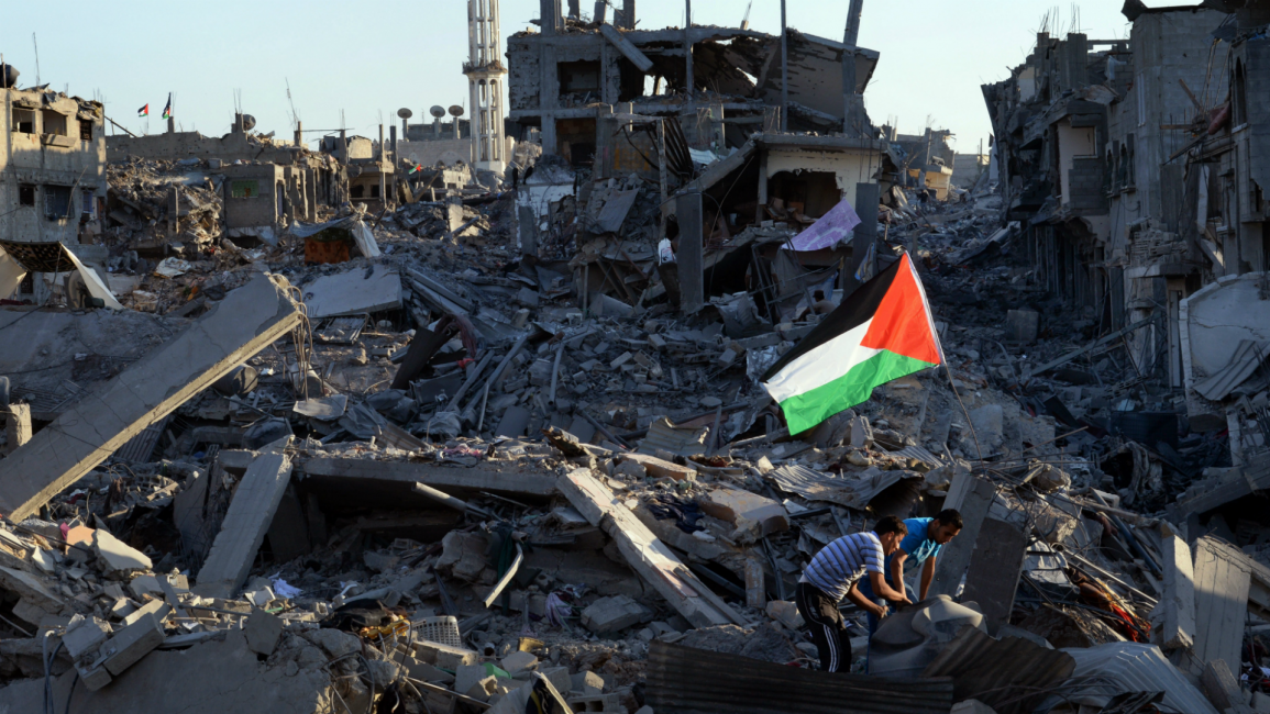gaza war 2014 AFP