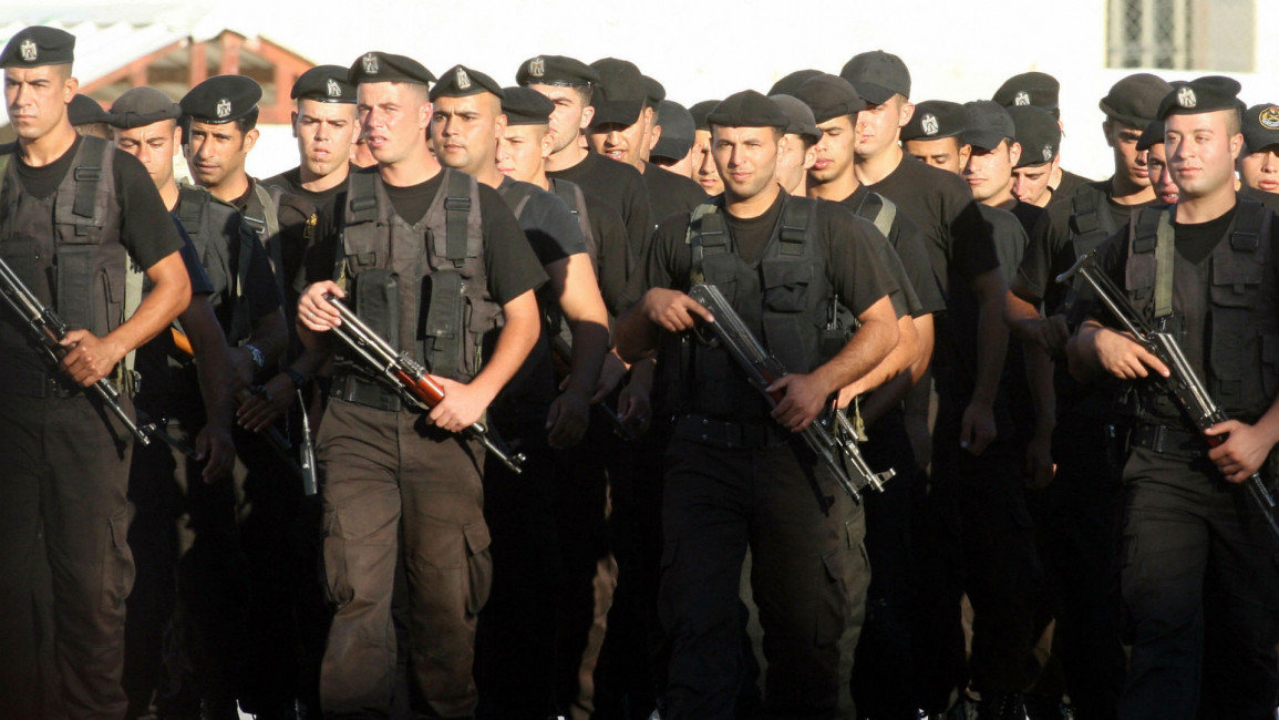 Palestinian Authority security forces - Getty