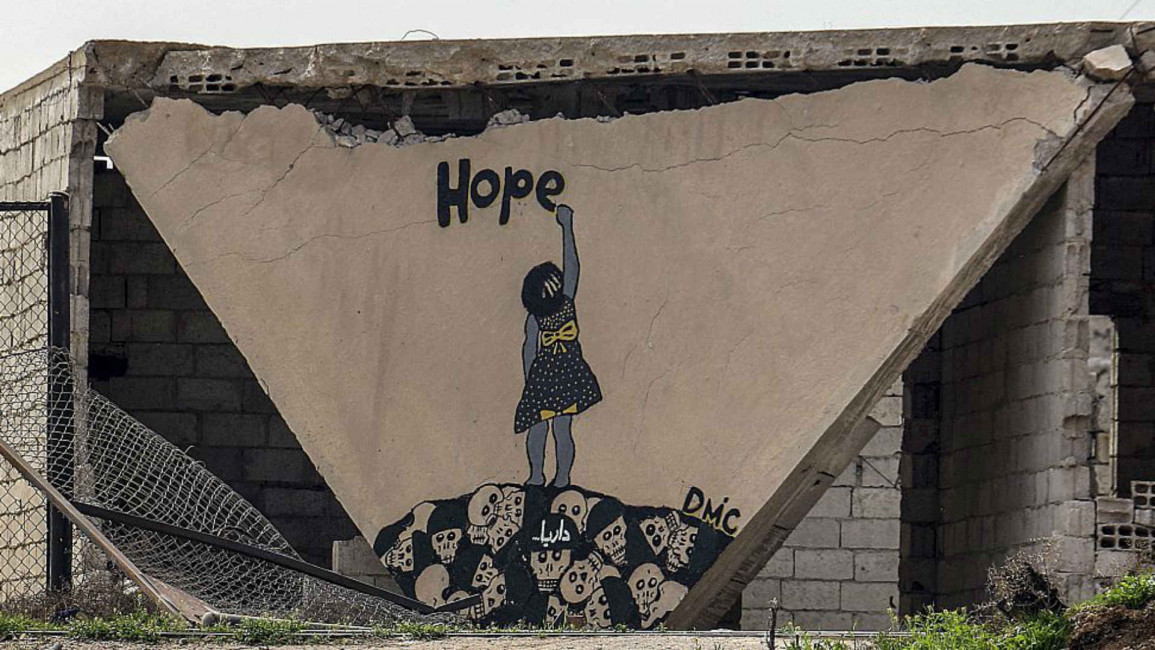 Daraya hope mural