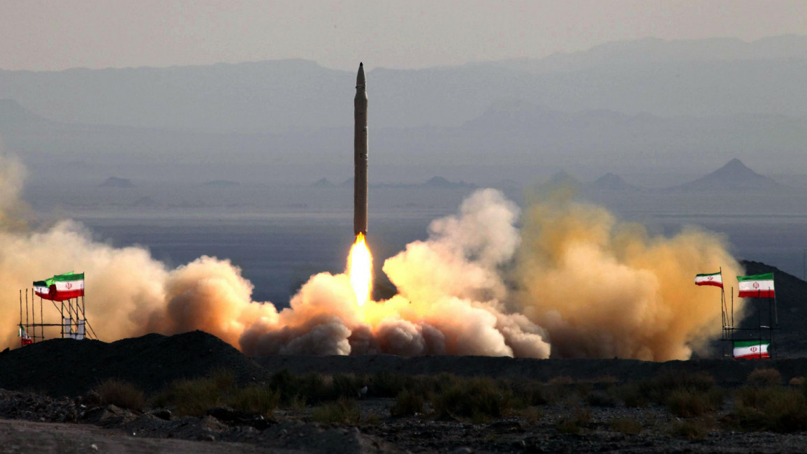 Iran test rocket