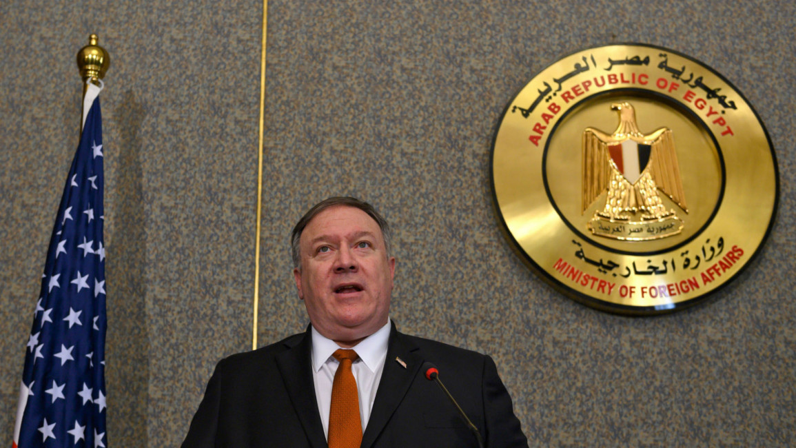 Mike Pompeo Egypt - Getty