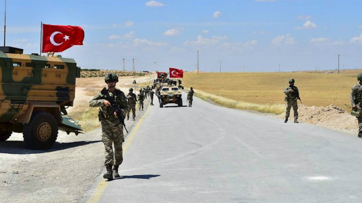 Turkish troops -- AFP