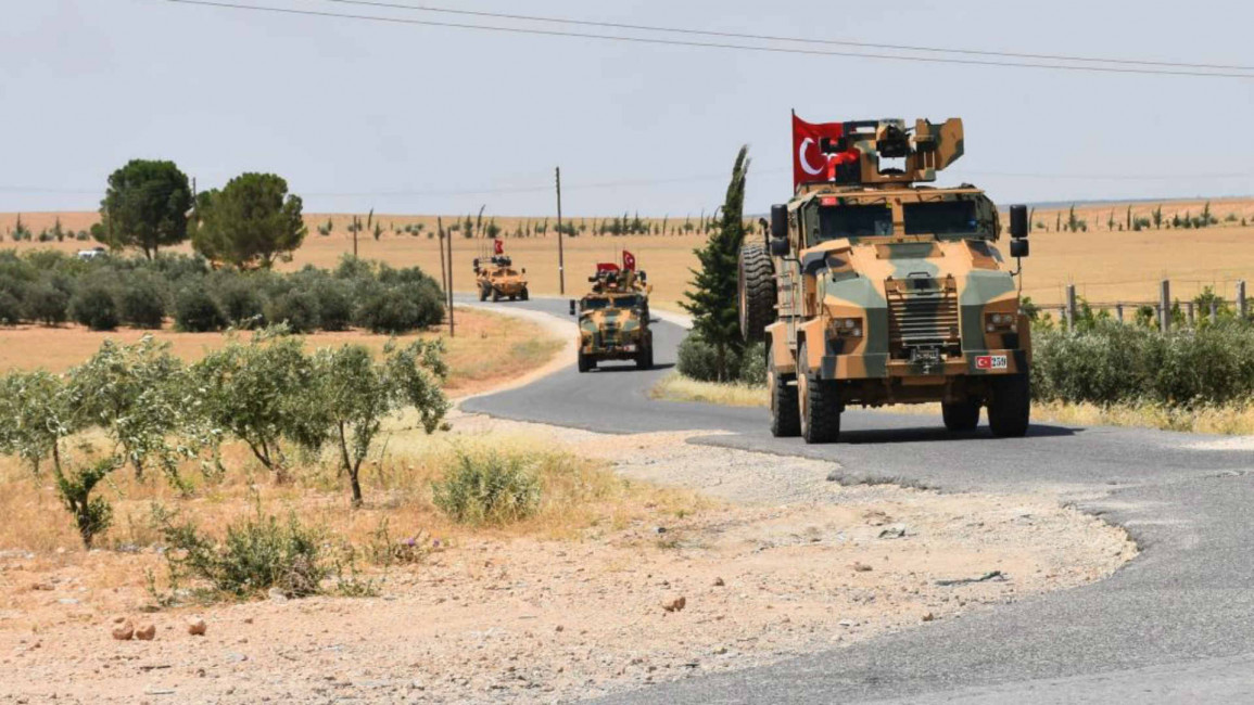 Turkish army Manbij - Anadolu
