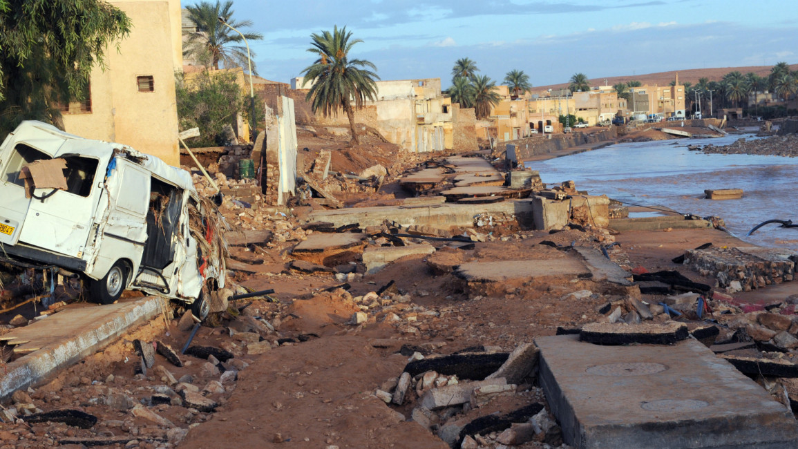 Algeria floods -- AFP