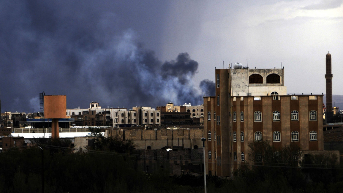 yemen sanaa airstrikes saudi anadolu