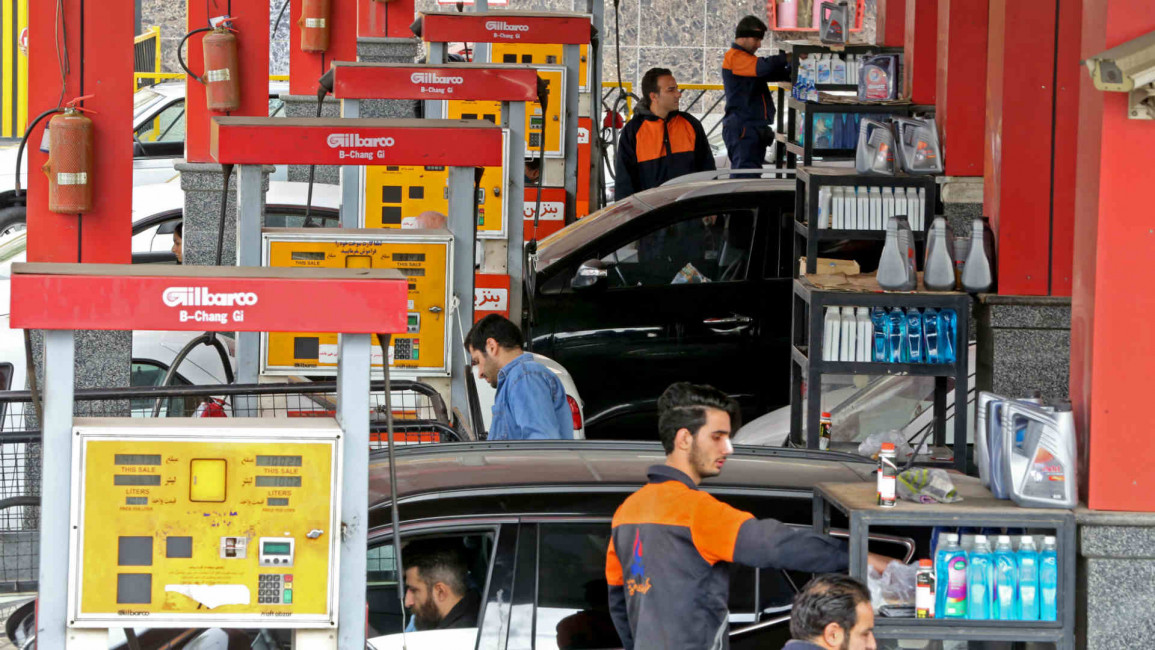 Iran gas oumps petrol afp