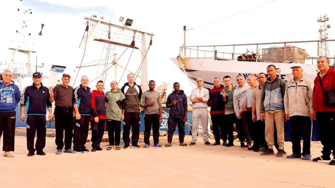 Sicilian fishermen Libya facebook