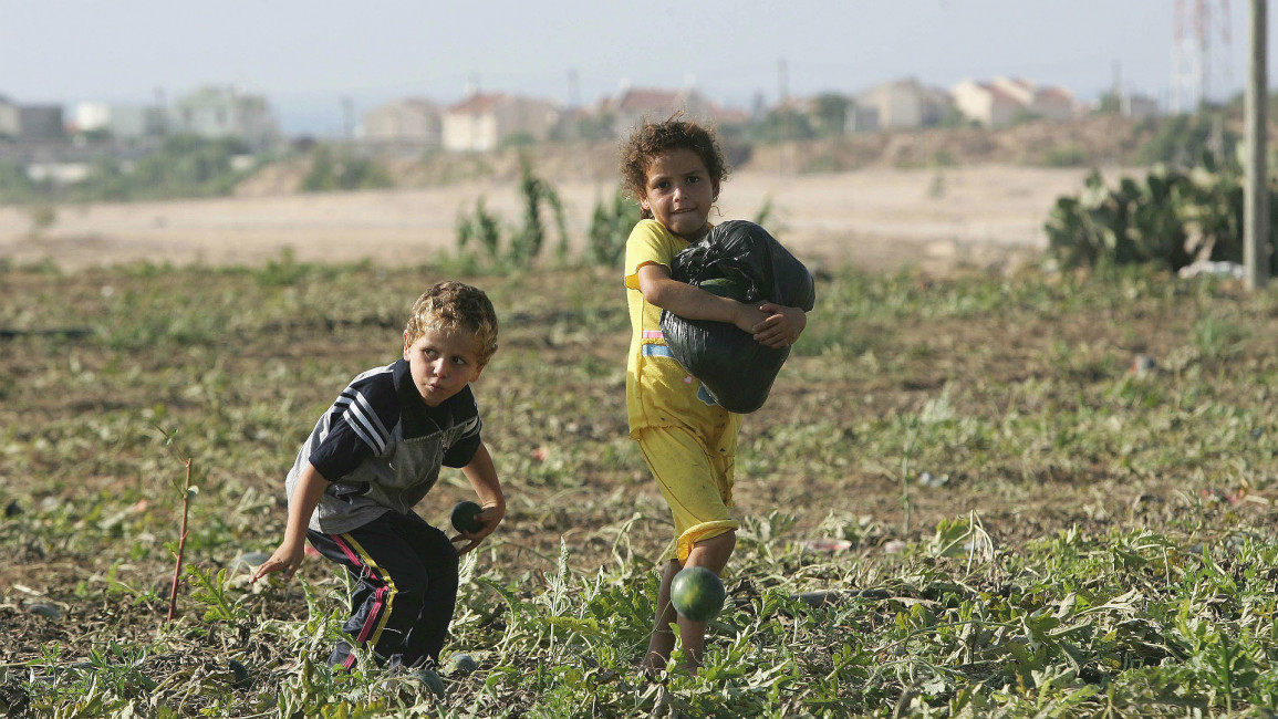 Palestinian children 
