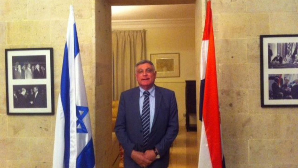 Egypt Israeli ambassador Haim Koren Facebook