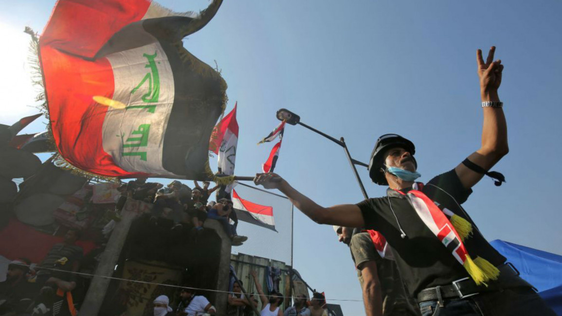 Iraqi protests October - AFP