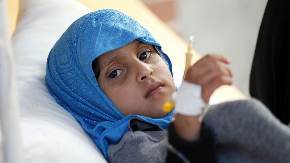 Yemen Cholera AFP