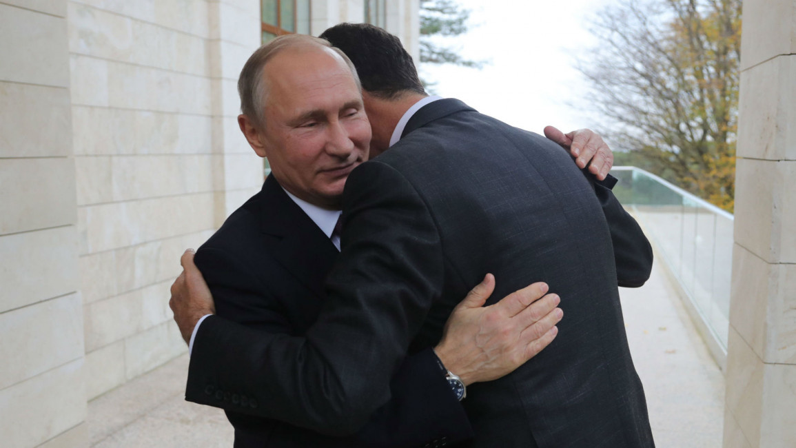 Putin Assad Sochi
