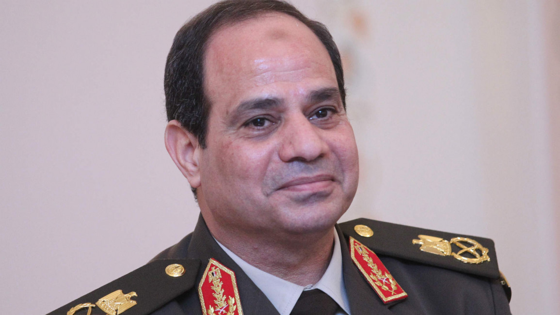 Sisi in Moscow in 2014