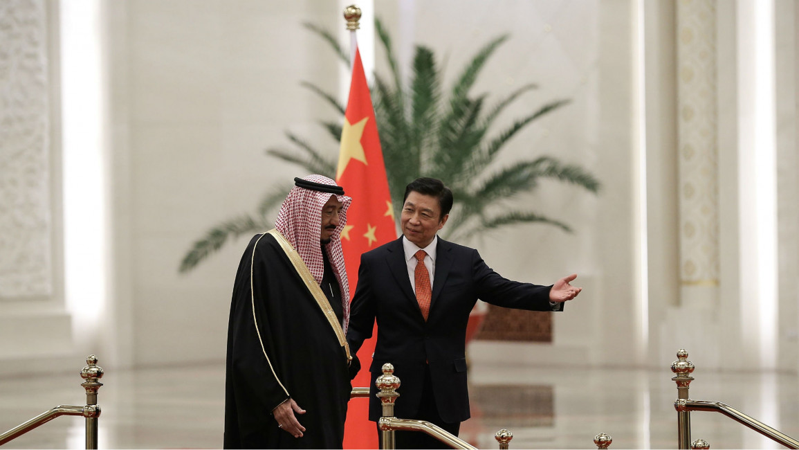 King Salman China GETTY