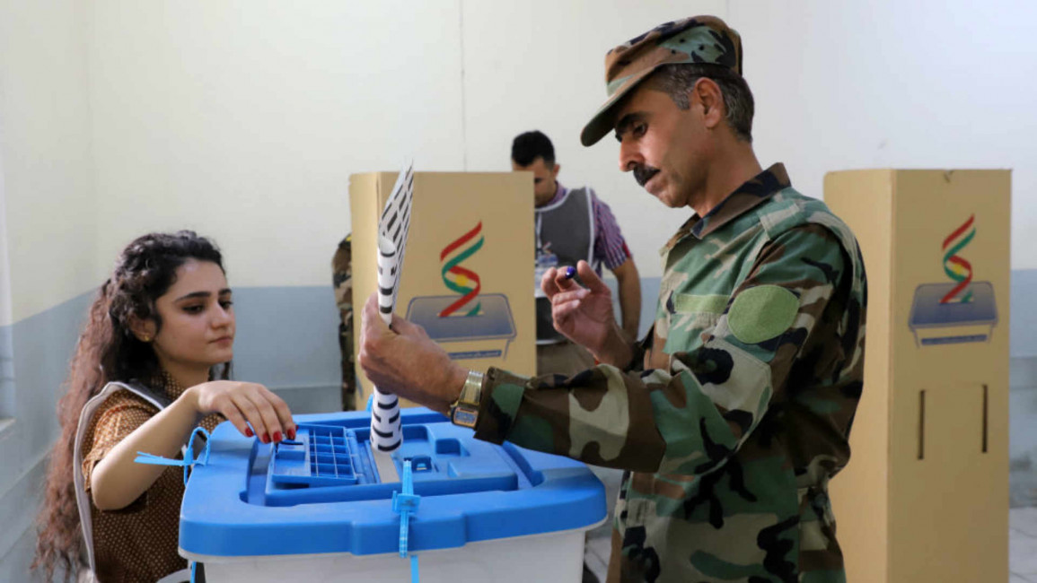 Kurdistan election - AFP