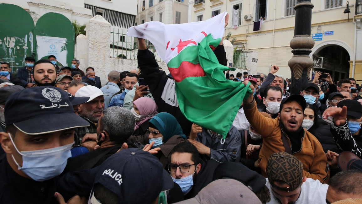 algeria protest APP/NurPhoto