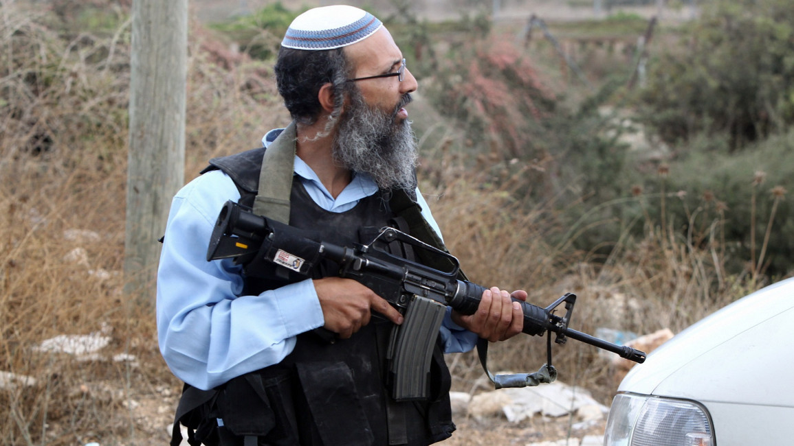 Israeli settler