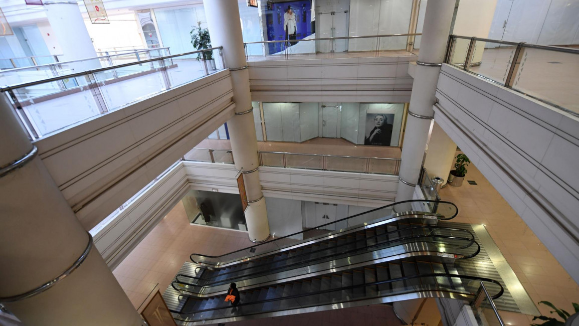 empty Dubai mall - Getty