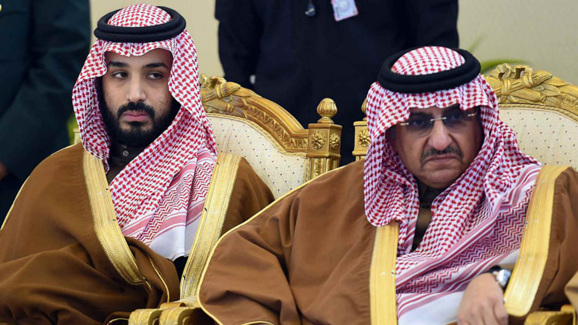Mbs and Bin Nayef - AFP