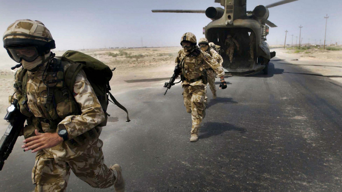 UK soldiers Iraq GETTY