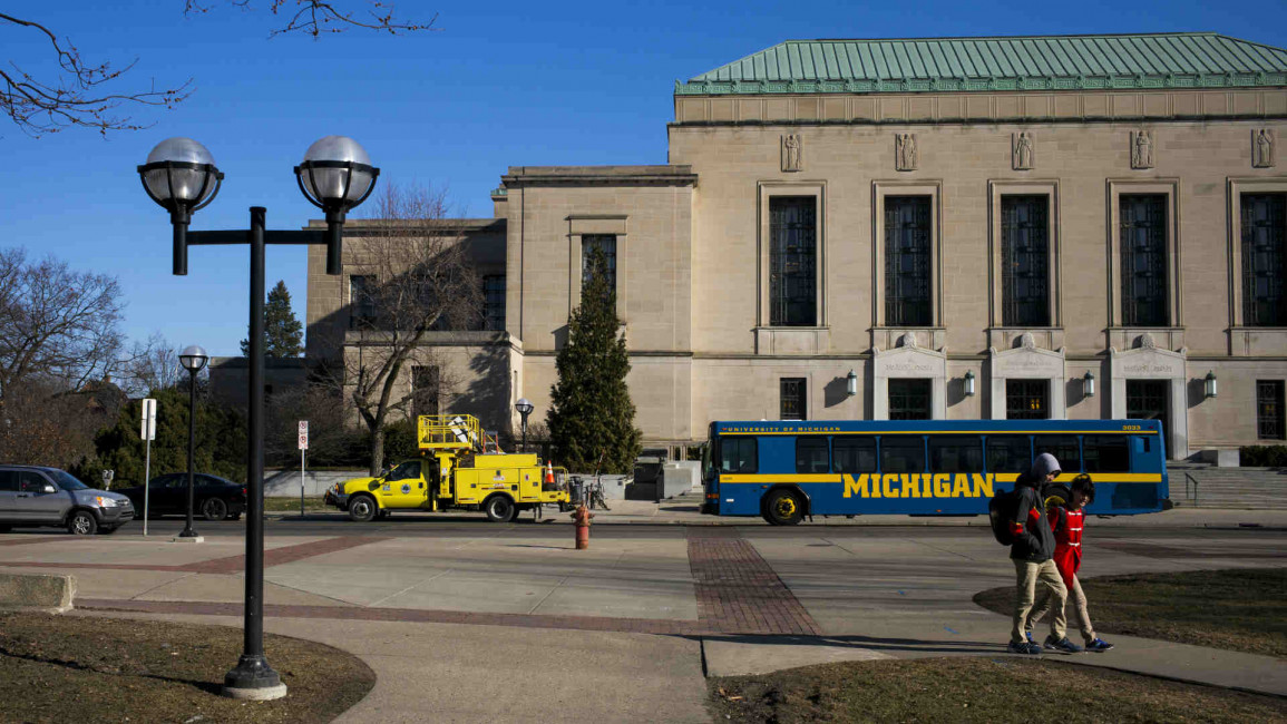 University of Michigan campus in Ann Arbor