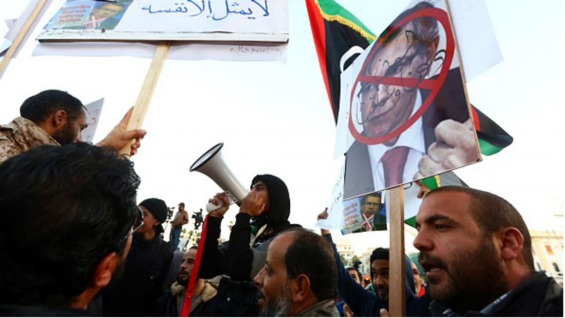 English Site. Libya. Fajr Libya demonstration 