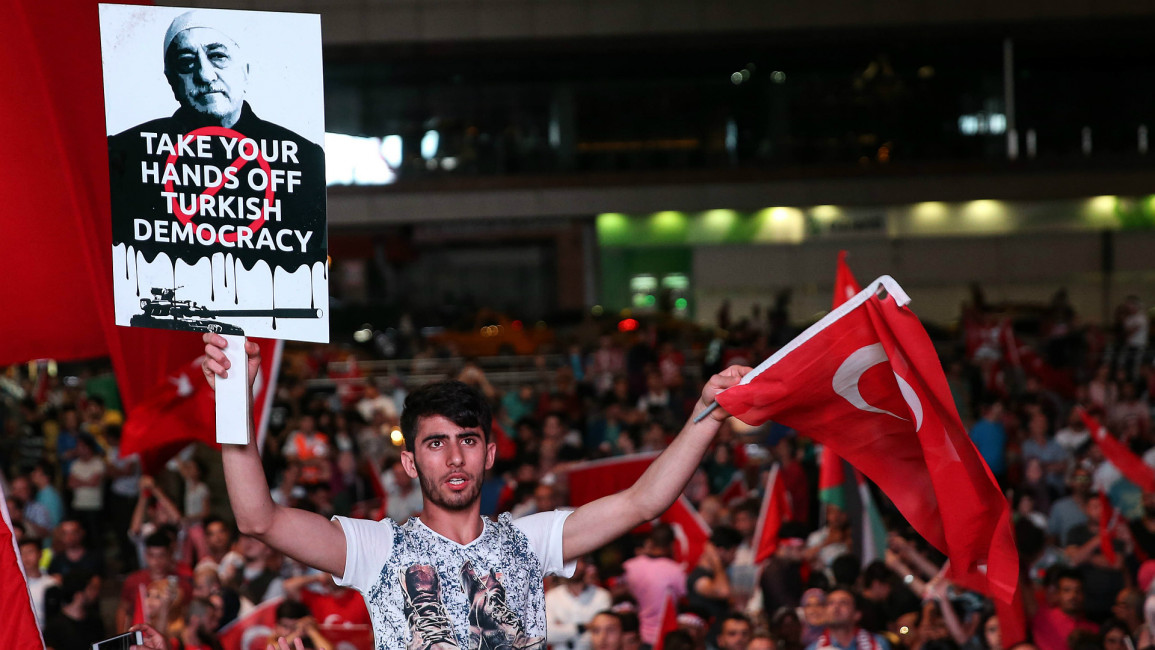 Gulen Turkey protests