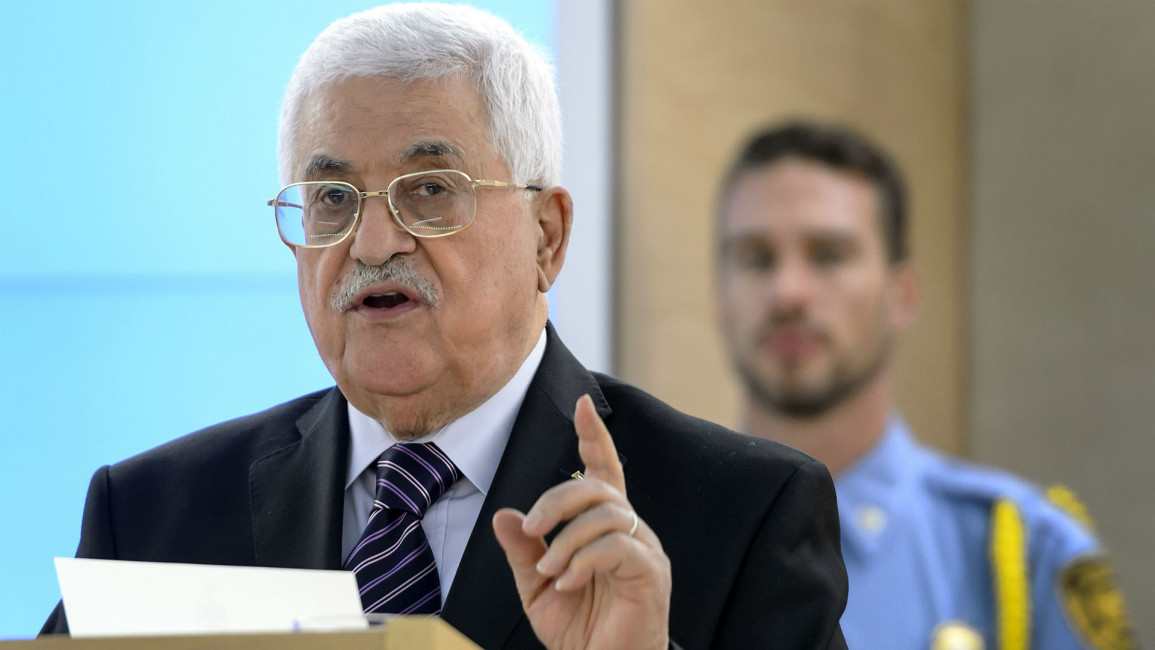 Mahmoud Abbas AFP