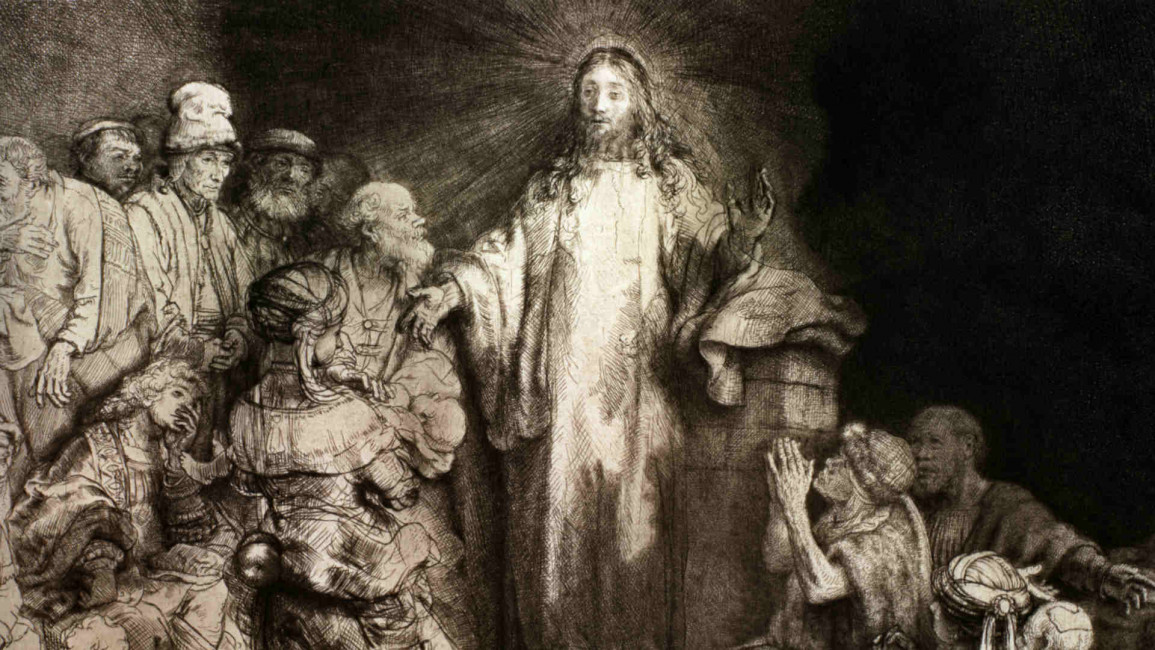 Jesus by Rembrandt  - Getty