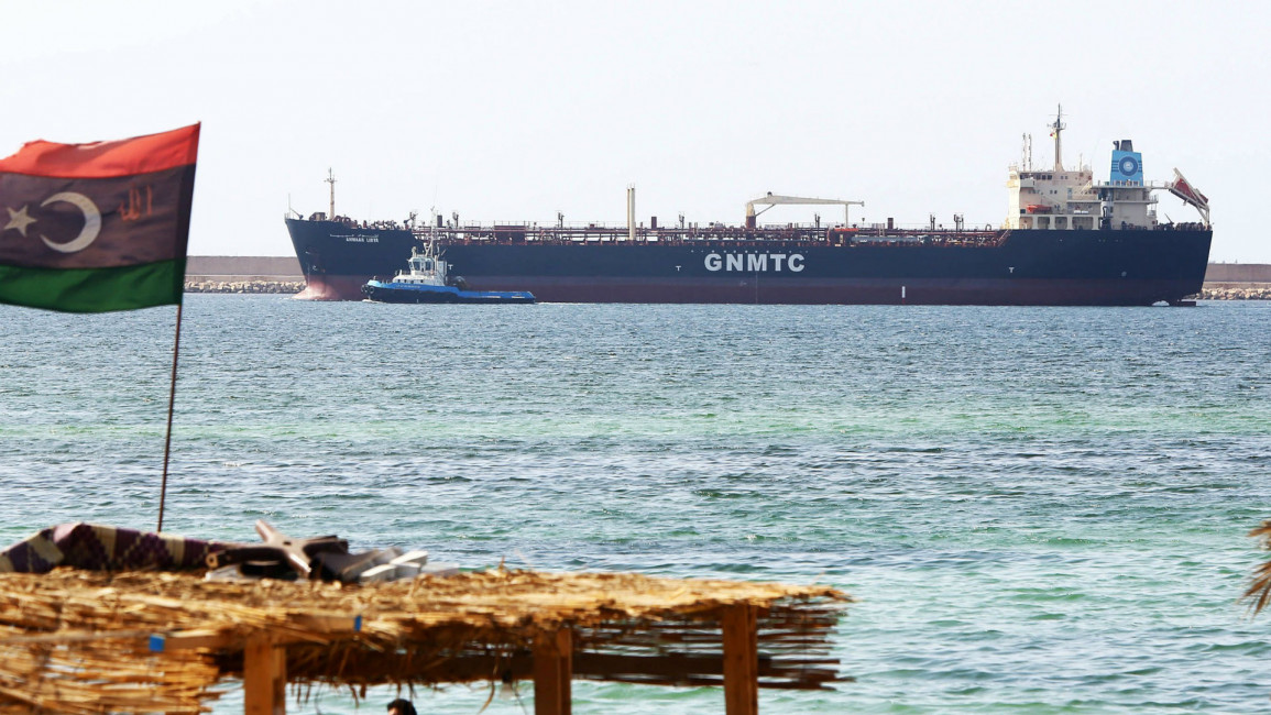 Tanker ENglishsite Libya