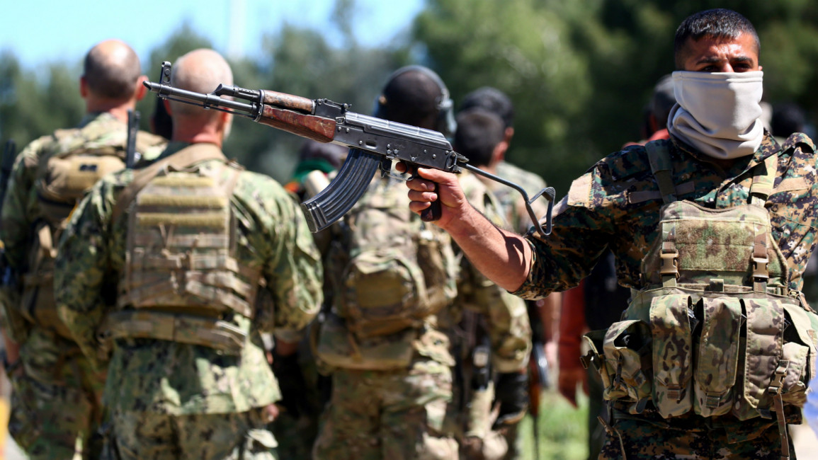 Kurdish People's Protection Units -- AFP