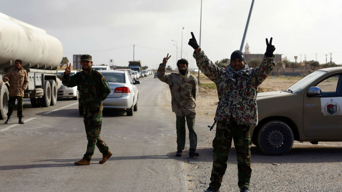 Libyan Dawn fighters (AFP)
