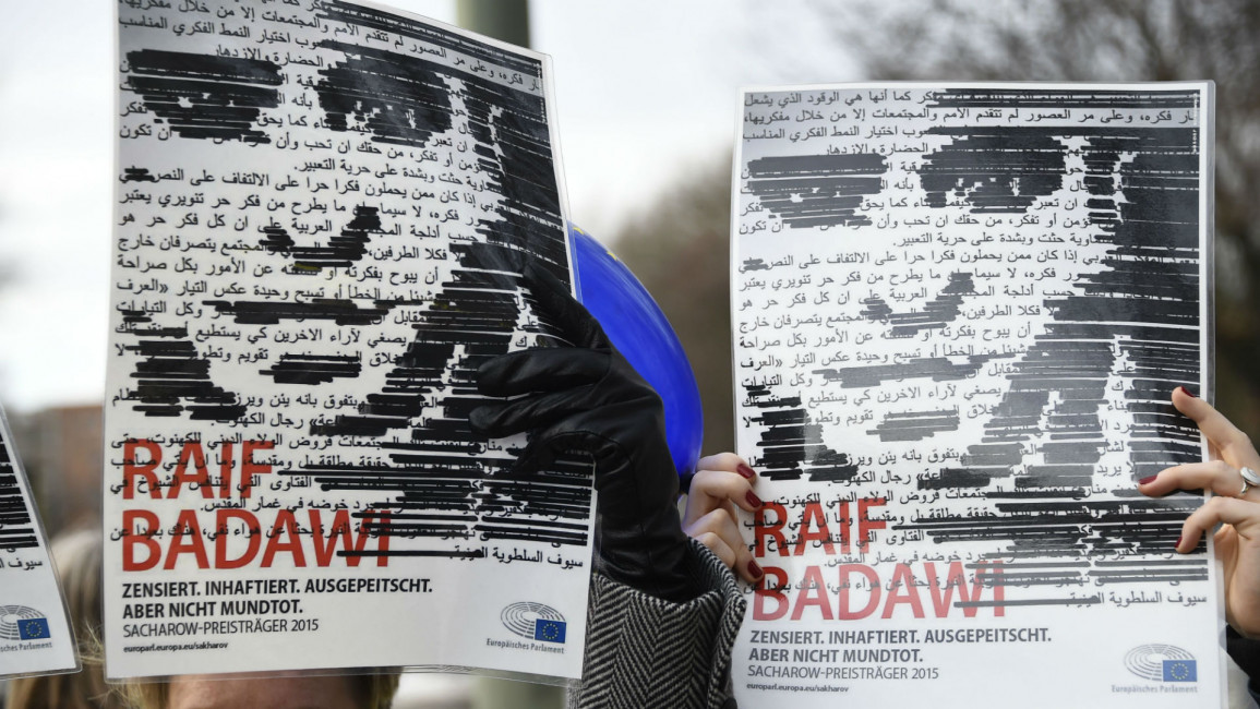 Raif Badawi [AFP]