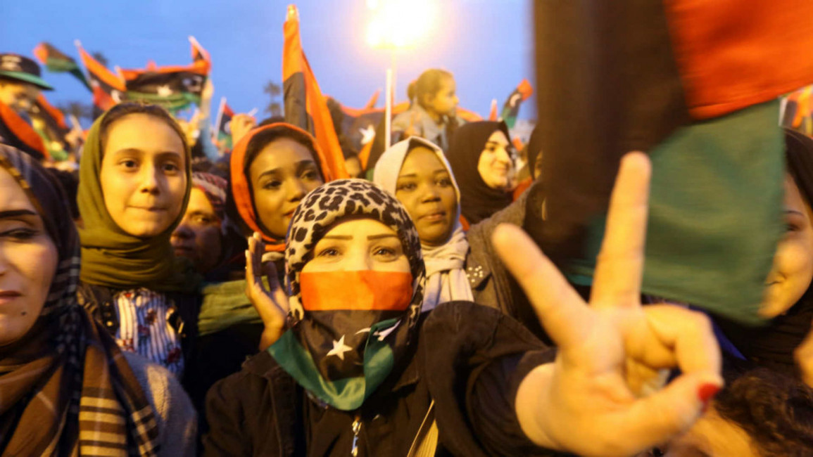 Libyan women - AFP