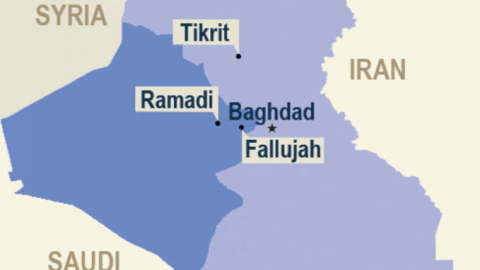 Iraq Anbar Map