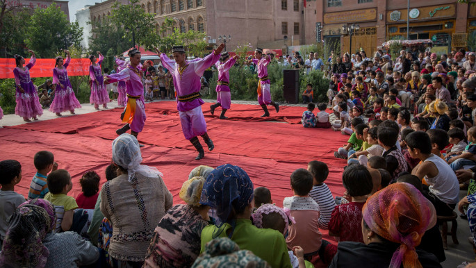 Welcome to Kashgar! Where you can sip tea and watch Uighurs be persecuted
